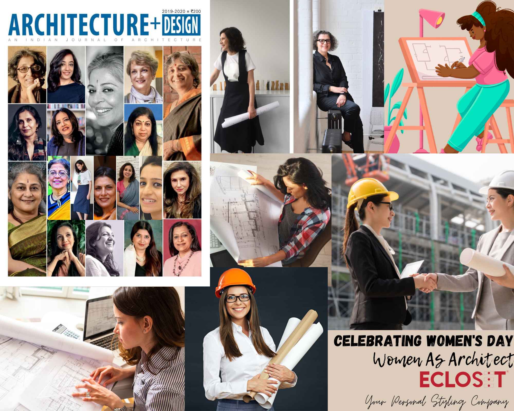 Celebrating Women's Day . Women As Architect
