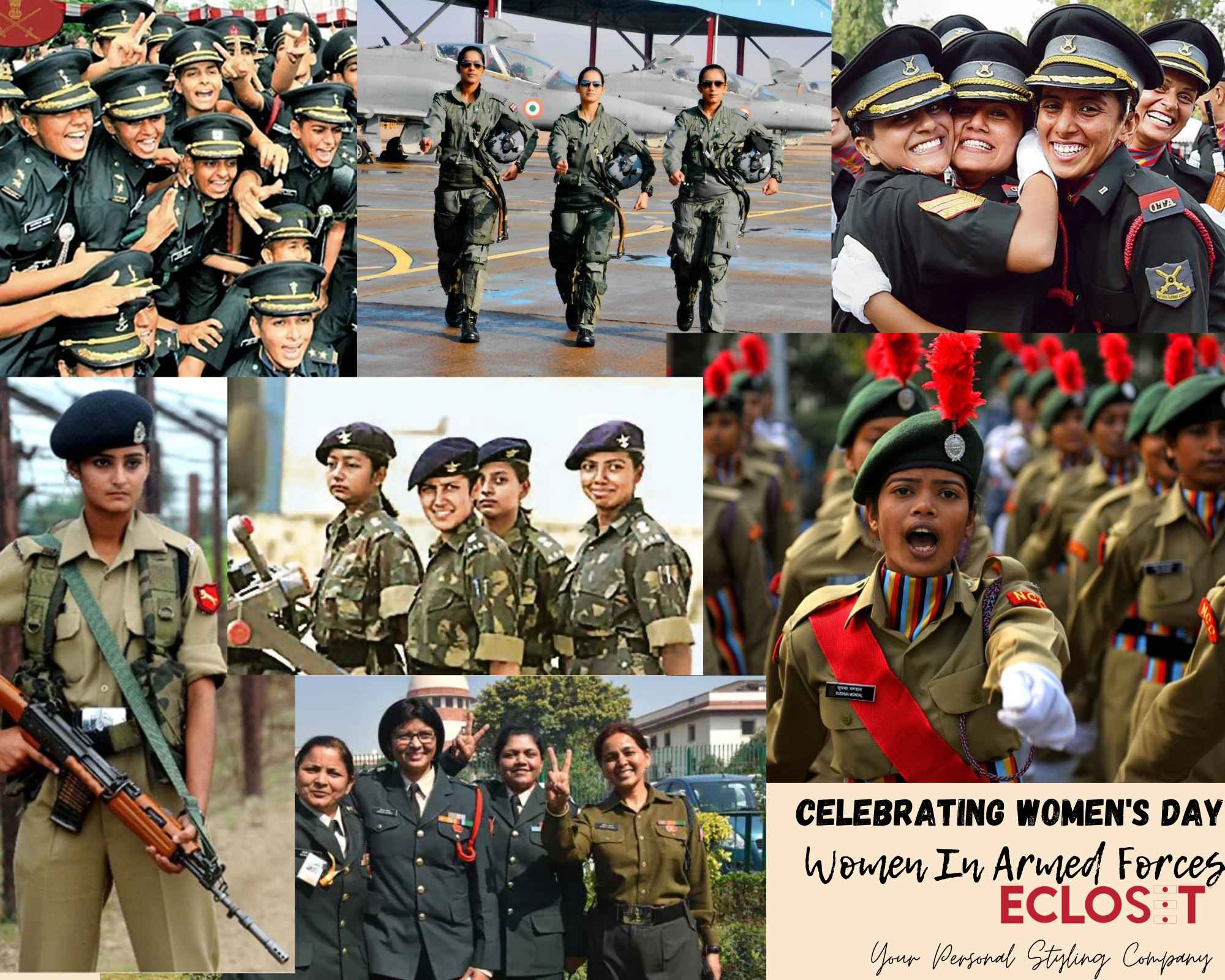 Celebrating Women's Day . Women In Armed Forces
